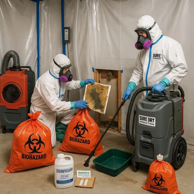 Contaminated Water Handling Protocols process in Greenwood County, SC