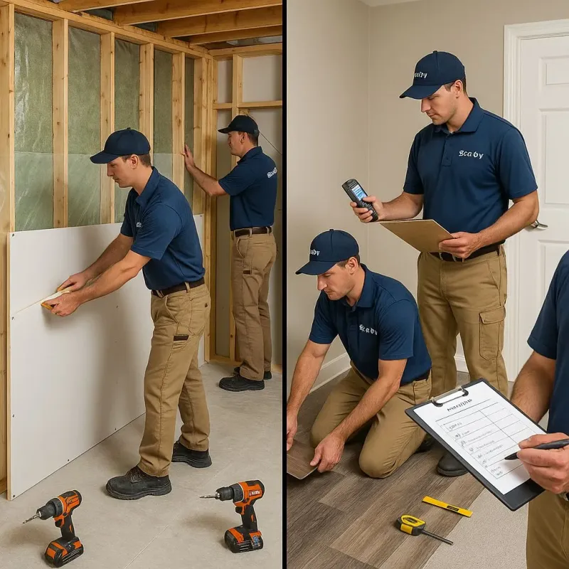 Repairs and Reconstruction process in Greenwood County, SC