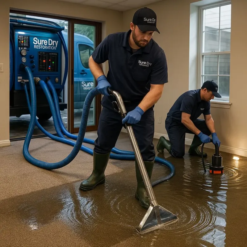 Water Extraction and Removal process in Greenwood County, SC